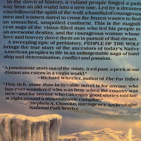 First Nations fiction. People of the Wolf. - Picture 7 of 8